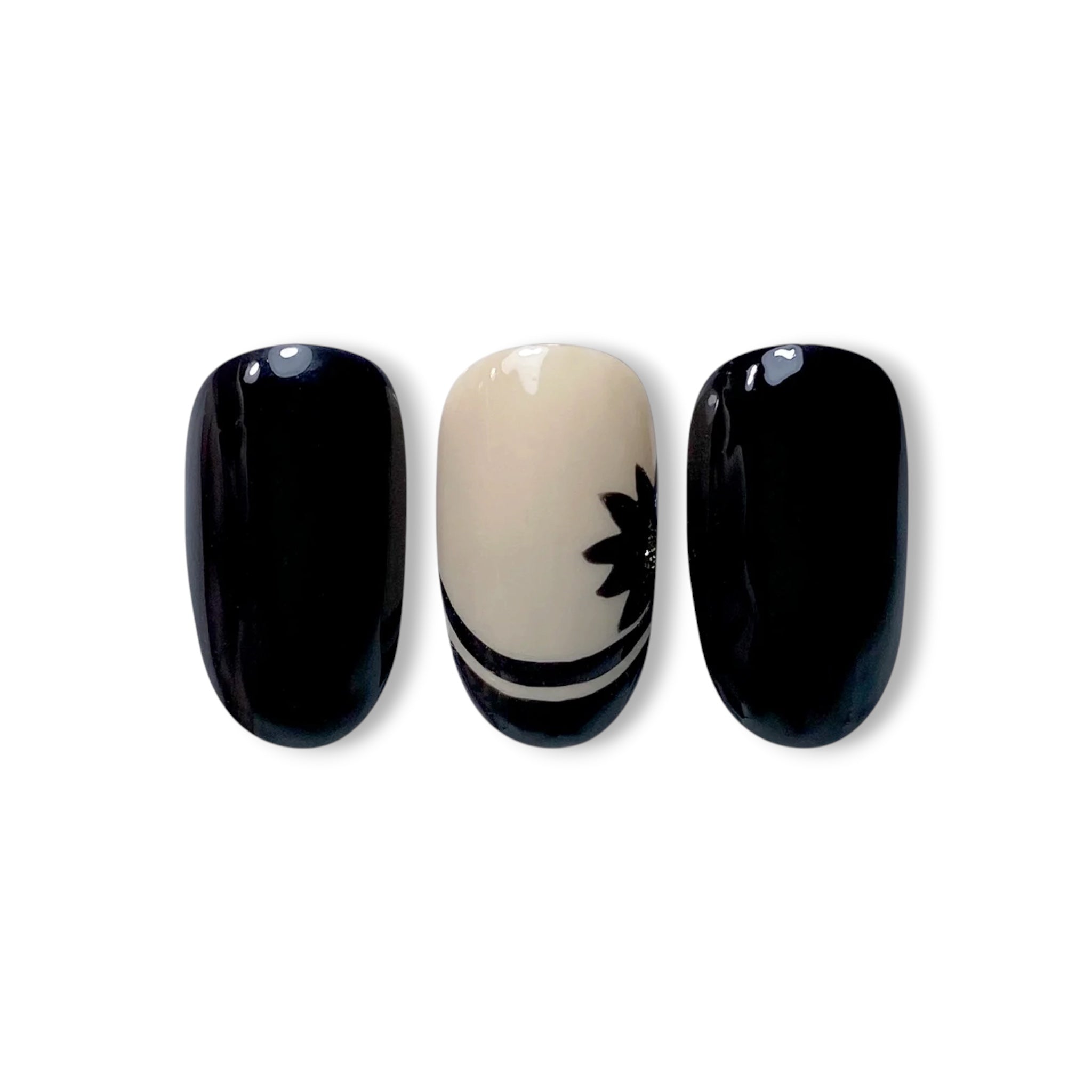 NAIL ART GEL - BLACK