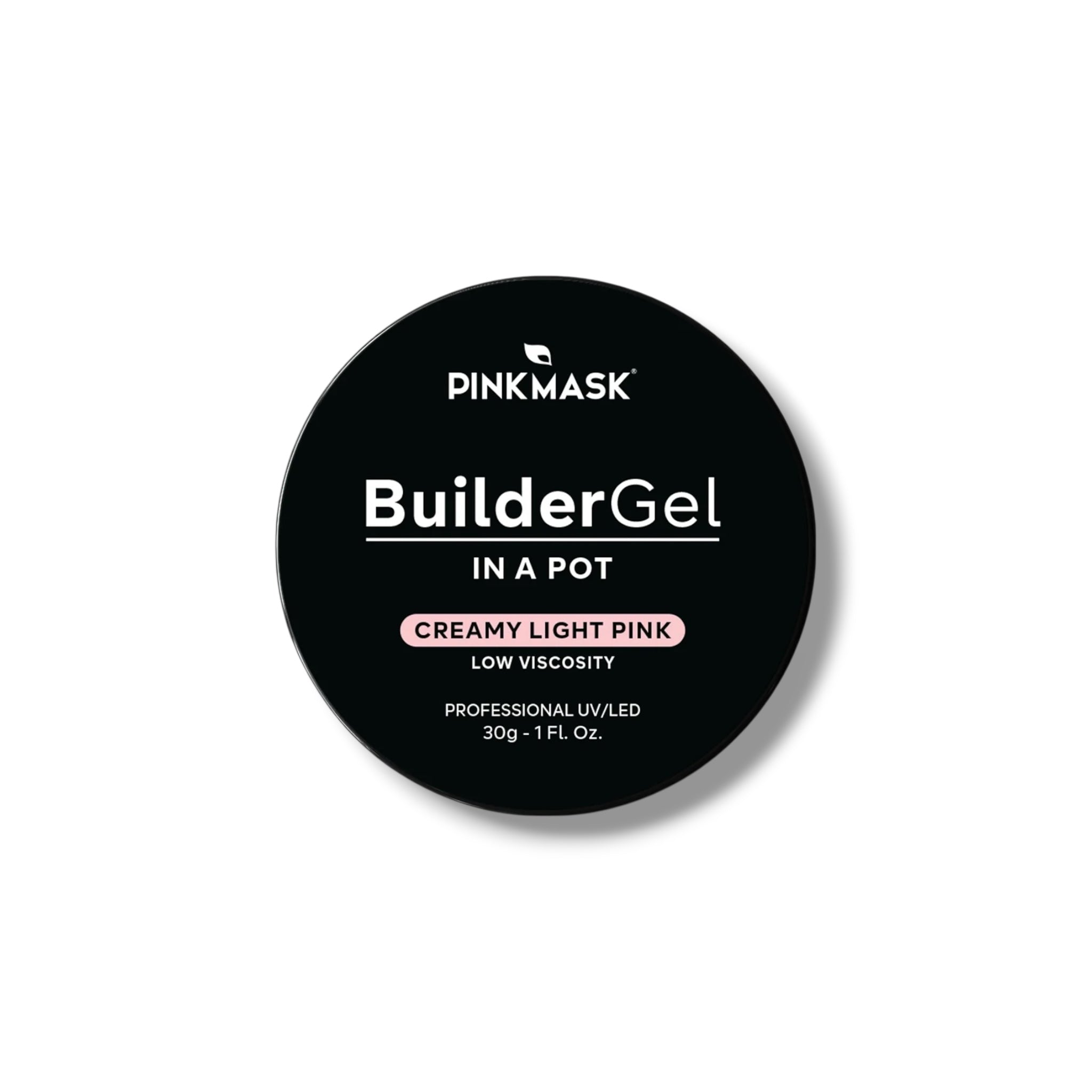 BUILDER GEL IN A POT - CREAMY LIGHT PINK