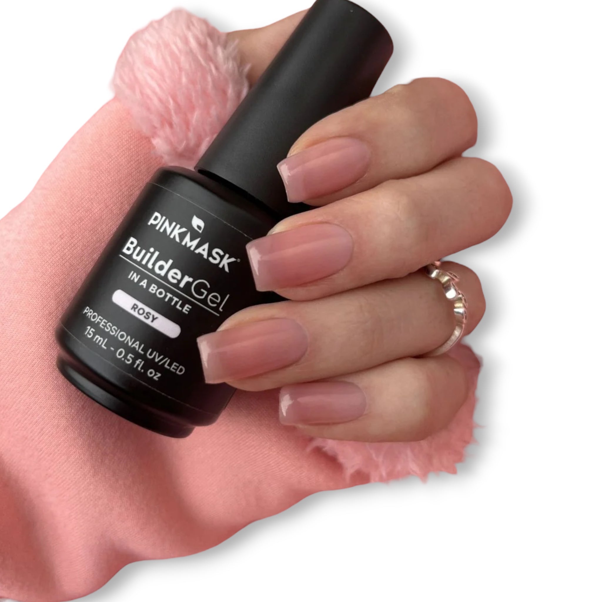 BUILDER GEL IN A BOTTLE - ROSY